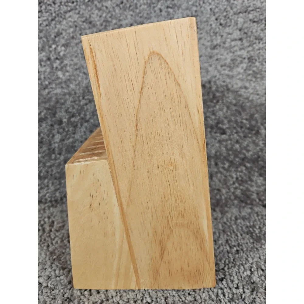 14 Slot Wooden Cuisinart Knife Holder